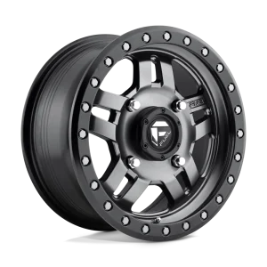 Fuel UTV – D558 ANZA – Gunmetal – 14″x7″ 13mm – All weather Wheels – D5581470A544